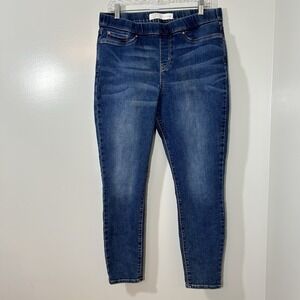 Signature Gold Levi Strauss Jeans Womens 16 M Totally Shaping Pull On Skinny